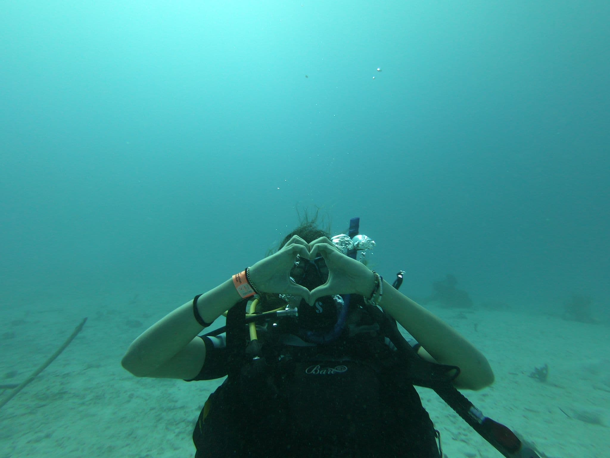 Diver portrait